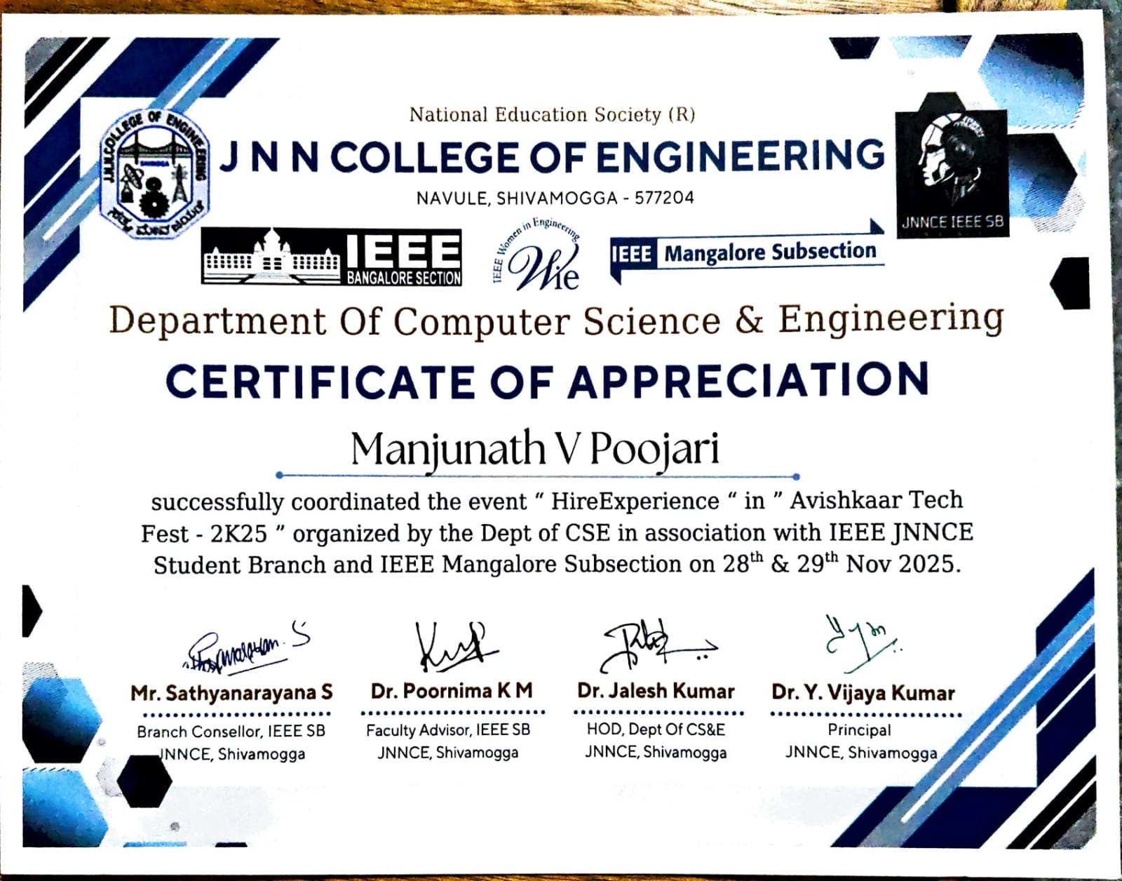 Certificate 3